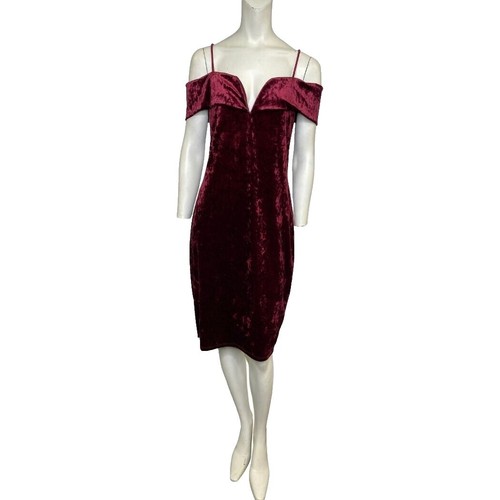 fitted lace wedding dress Sirica Velvet Off Shoulder Dress