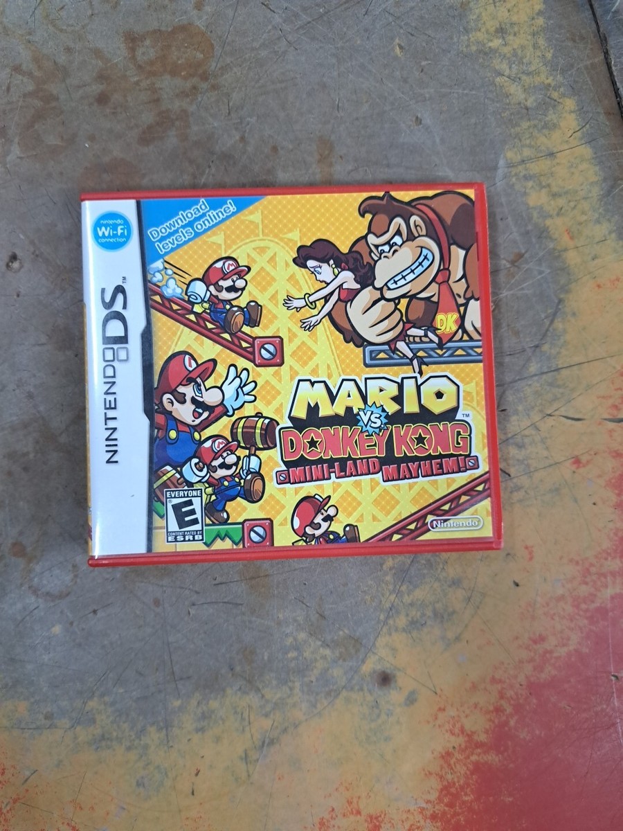 Mario vs. Donkey Kong Mini-Land Mayhem! - Nintendo DS CIB Free