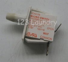 Stack Dryer Lint Door Switch, 24V, For American Dryer ADC P/N: 122116 Used  