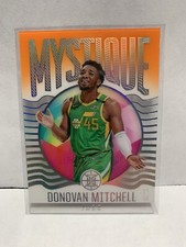 2020-21 Panini Illusions Mystique Orange Donovan Mitchell #6 Utah Jazz