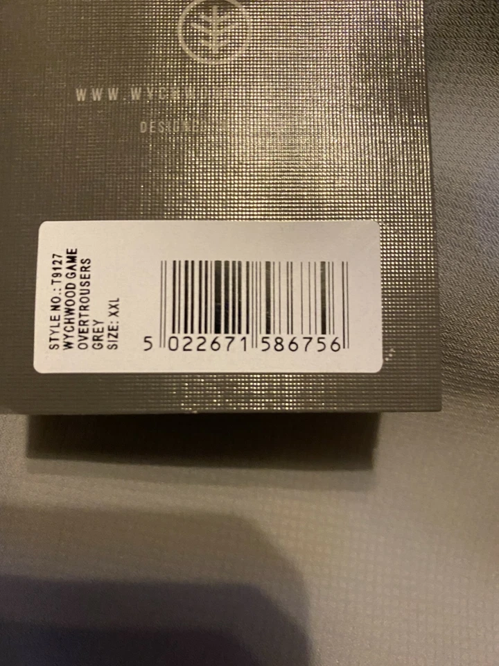 WYCHWOOD DWR TRASPIRANTE DUE TONALITA' GRIGIO IMPERMEABILE SOVRAPANTALONI XXL - Immagine 4 di 4