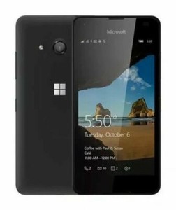 Guter Zustand Microsoft Lumia 550 schwarz EE GESPERRT 4G Smartphone