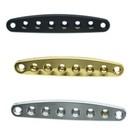 Guitar Bridge String Thru Body Ferrule Plate String Ferrule Bushing Plate