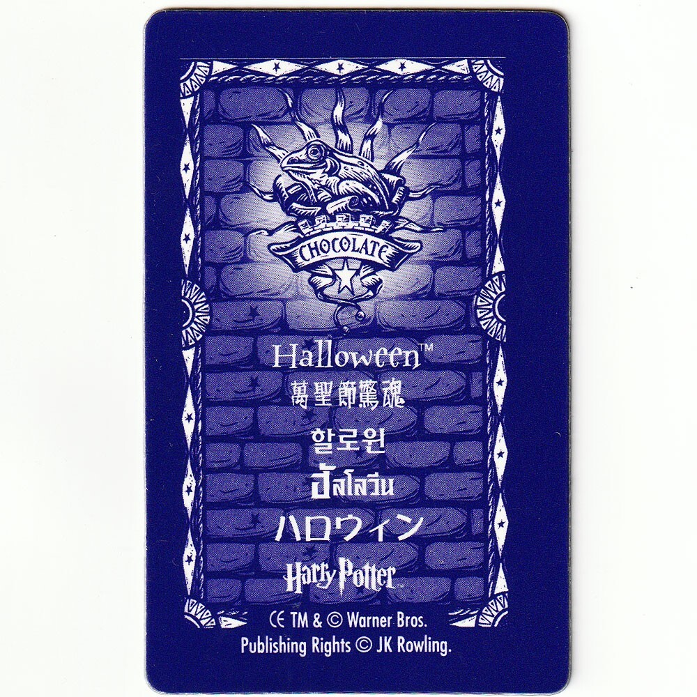 HARRY POTTER Chocolate Frog Cards 3D Lenticular Holographic