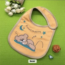 Baby Drool Bib, Colorful Absorbent Cotton Teething Towel, Waterproof Baby Bib