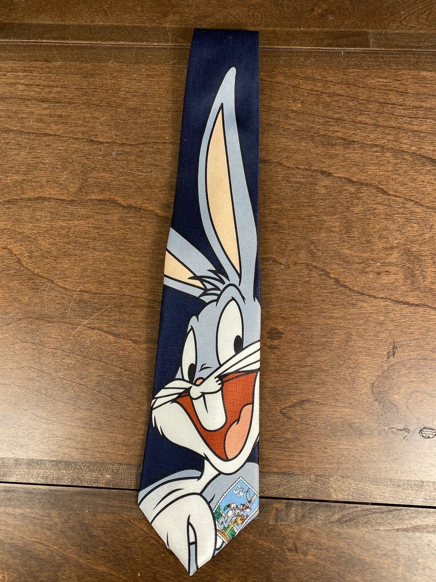 Looney Tunes Bugs Bunny Stamp Neck Tie With Original Tag | eBay
