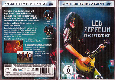 Led Zeppelin - DDVD - For Evermore - Rar - DVD´s von 2010 - NEU + OVP !