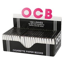 OCB Ungummed Rolling Papers (Full Box of 24 Booklets)