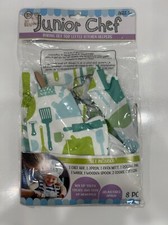 New Junior Chef Baking 8 Piece Set for Little Kitchen Helpers Ages 3 