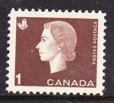 CANADA NO 401, QUEEN ELIZABETH II, CAMEO ISSUE,  MINT NH