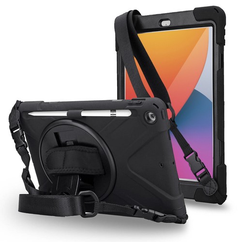Shockproof Rotatable Kickstand Protective Cover for 10.2" iPad 9th/8th/7th Gen - Picture 12 of 19