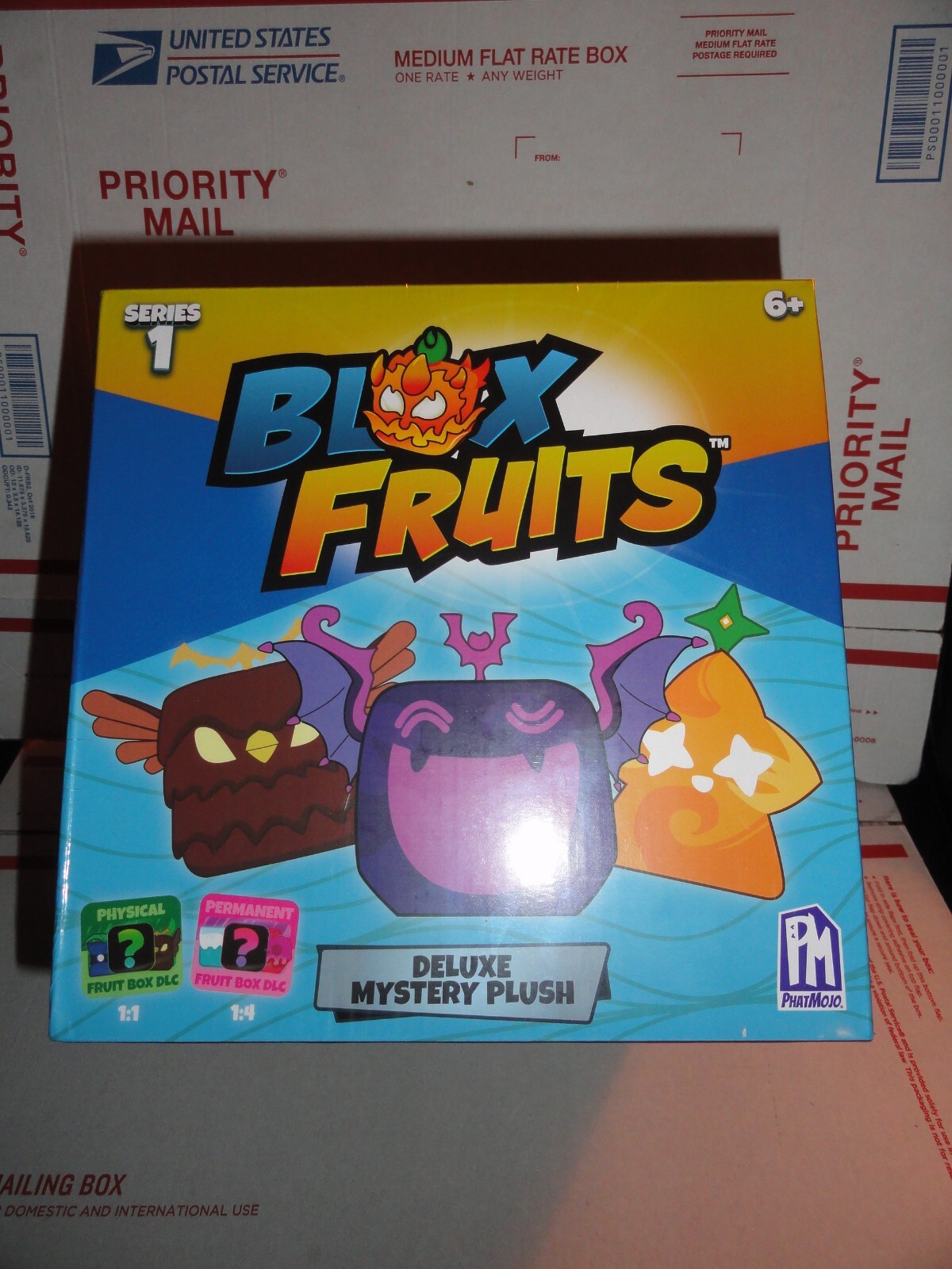 BLOX FRUITS 8" DELUXE MYSTERY PLUSH PHYSICAL AND PERMANENT DLC CODE