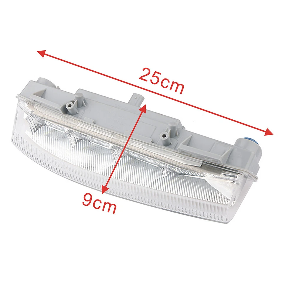 Faro antiniebla diurno DRL L+R para Mercedes Benz W204 W212 C250 C280 C350 E350 Foto 3 de 4