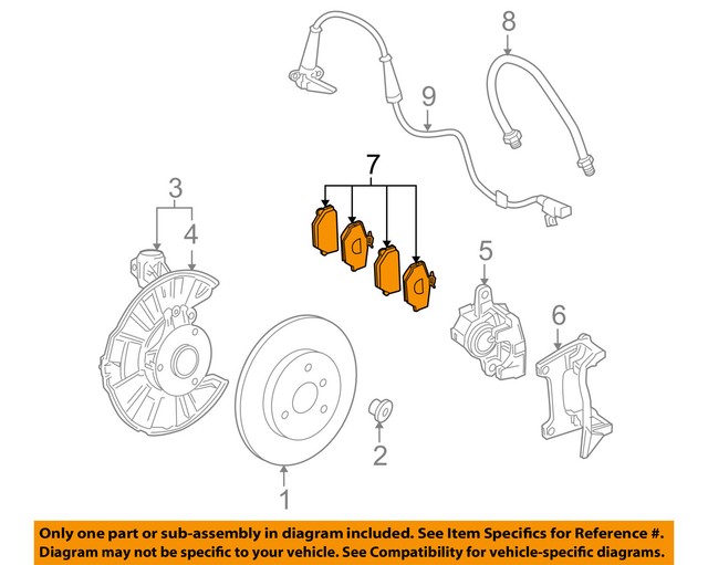 SMART OEM 0816 Fortwo BrakeFront Pads 4514210210 eBay