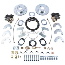 Complete Rear Disc Brake Conversion Kit for Ford 8 Inch / 9 Inch Car Rear Axles