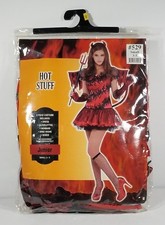 NIP Hot Stuff She Devil red black 8 pc Halloween costume Juniors Small 3/5 529
