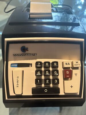 Ancienne Calculatrice électronique Commodore – Vintage, Testée Et En Bon état De Fonctionnement