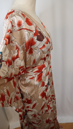 Aakaa Maxi Dress Side Slit Tie Size Small (23) - Picture 4 of 11