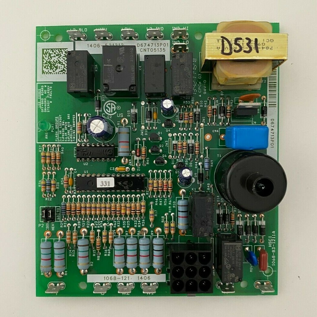 Trane Control Board D674713P01 CNT05135 1068-121 1068-83 Trane Control Board D674713P01 CNT05135 1068-121 1068-83