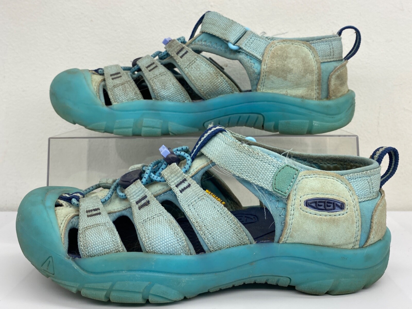 Sandali Keen Newport H2 scarpe da trekking ragazze junior US 4 UK 3 blu ghiaccio outdoor
