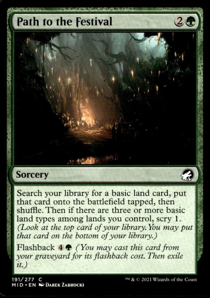 2021 Innistrad: Midnight Hunt Path to the Festival Expansion/Common #191