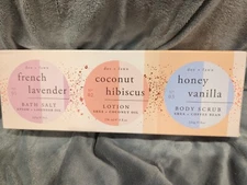 Home and Body Co. Wellness Trio Bath Salt Lotion & Body Scrub
