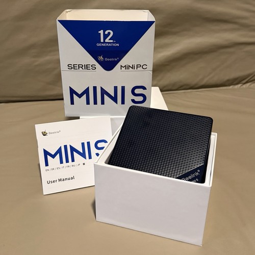 Beelink Mini S12 Mini PC Intel N100 8GB RAM 256GB SSD Windows