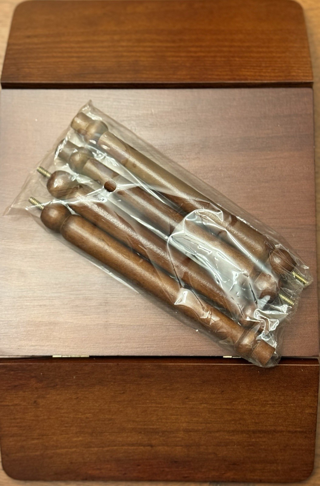 Vintage Springfield Collection Wooden Drop-leaf Table for 18” Dolls New In Box