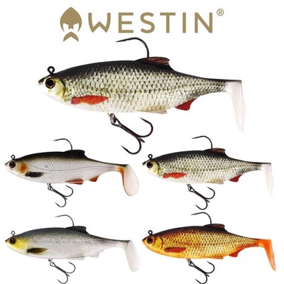 Westin Ricky The Roach Shadtail R 'N R 14cm / 57g Sinking Gummifisch Swimbait