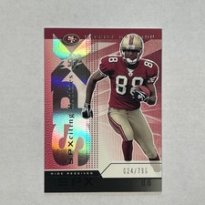 2004 Upper Deck SPX #181 Derrick Hamilton Rookie /799 Serial  49ers Card. rookie card picture