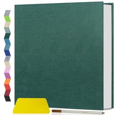 Photo Album Self Adhesive Scrapbook Album for 4x6 5x7 8x10 Pictures DIY Photo...