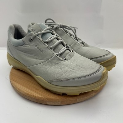 ECCO Biom Hybrid 3 Golf Shoes Unisex EU 40 Grey GoreTex Yak Leather Womens 9