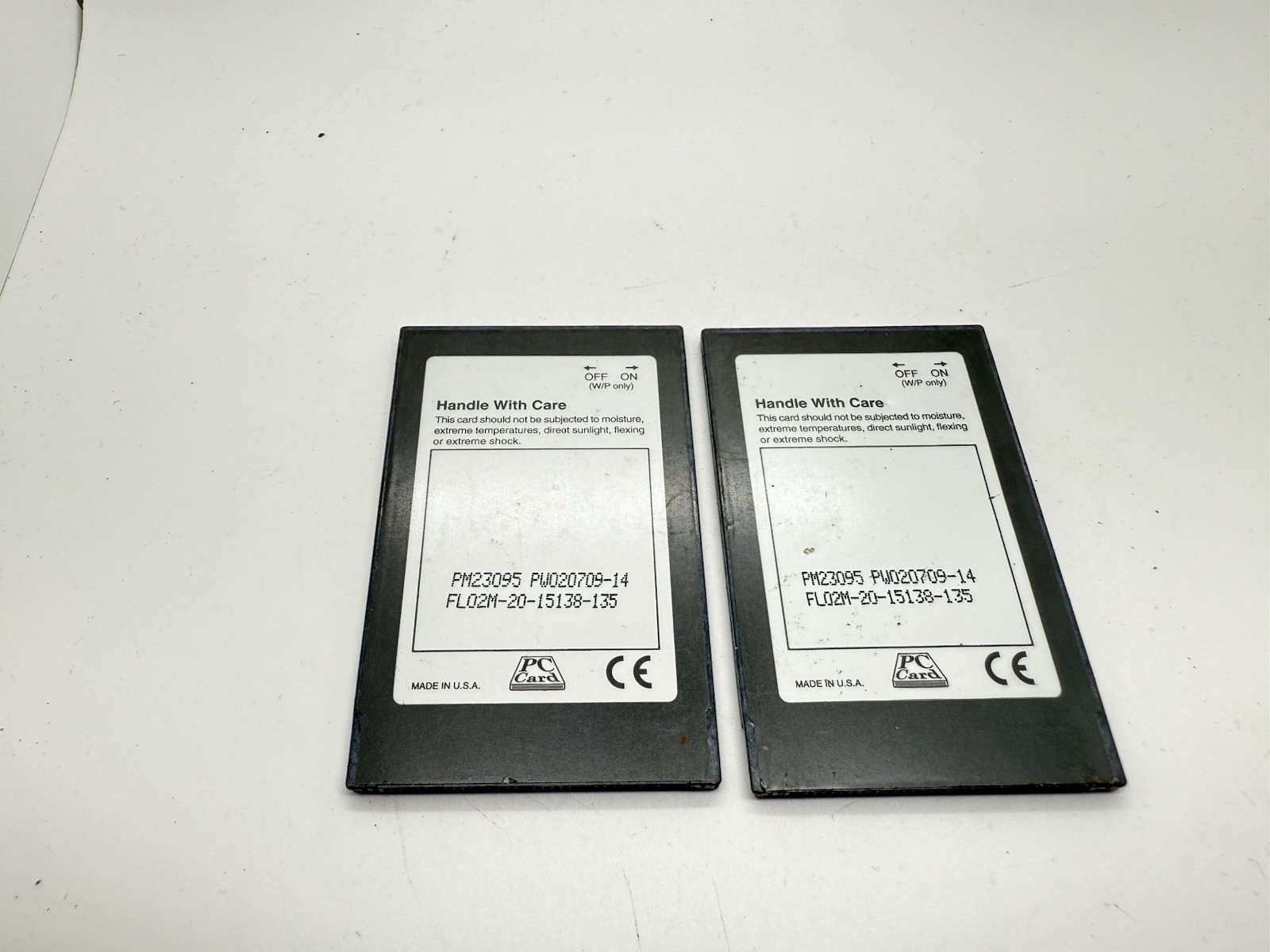 2 x Tarjeta de software COMPAQ HSG80 V8.71F SWKS ACS PCMCIA BG-RHQEF-BA ILO 20022011