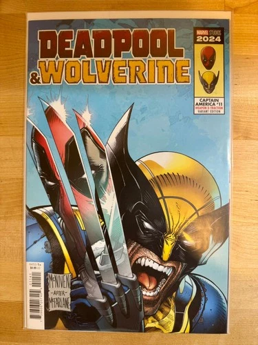 Captain America #11 McNiven Deadpool Wolverine Weapon X-Traction Variant  ✨✨✨