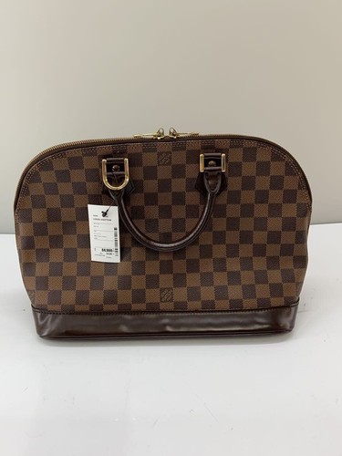 LOUIS VUITTON Handbag Armadamie Ebene PVC BRW Total Pattern Used - Picture 7 of 9