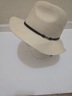 Women's House of Harlow  1960 100% Wool Creme Hat Fedora, Cowgirl and Stylish — photo 5