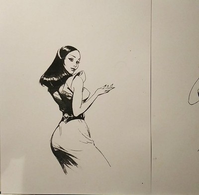 FRAZETTA DEINA DRAWINGS FROM ''ELEMENTS'', OOAK 1970s 8.5x11'' PHOTOSTATS NEW, MINT
