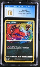 Yveltal #046 Pokemon 2021 Shining Fates Amazing Rare CGC 10 Pristine Blue Label