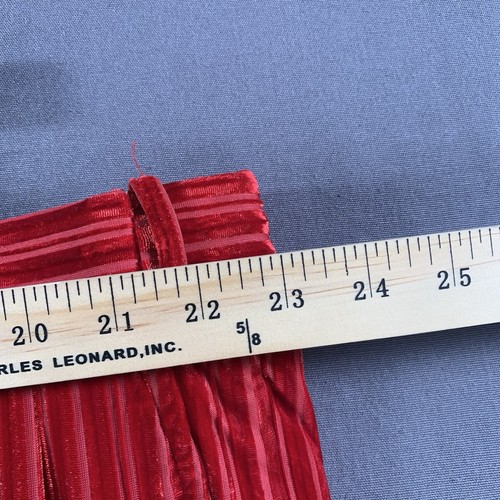 VTG IL Canto Seersucker Velvet Style Leisure Suit Red 4XL Shirt 46/32 Pants - Picture 20 of 24