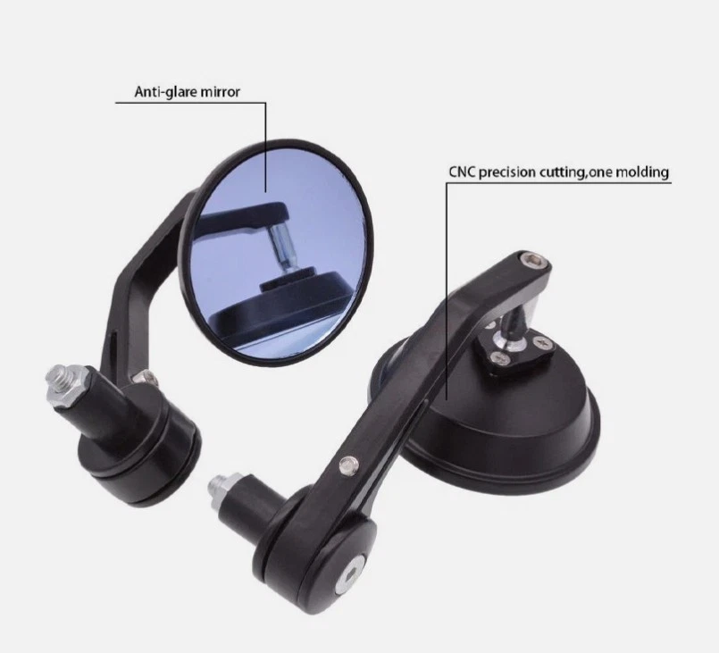 Боковые зеркала заднего вида с ручкой для SMAX XMAX XVS95 XV250 BWS 125 BWS 50 - Изображение 3 из 4