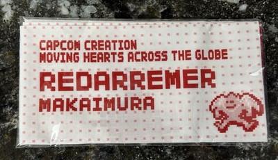 CAPCOM CREATION Exhibition Memorial Cloth Banner ASTAROTH 2025 Osaka US SELLER!!