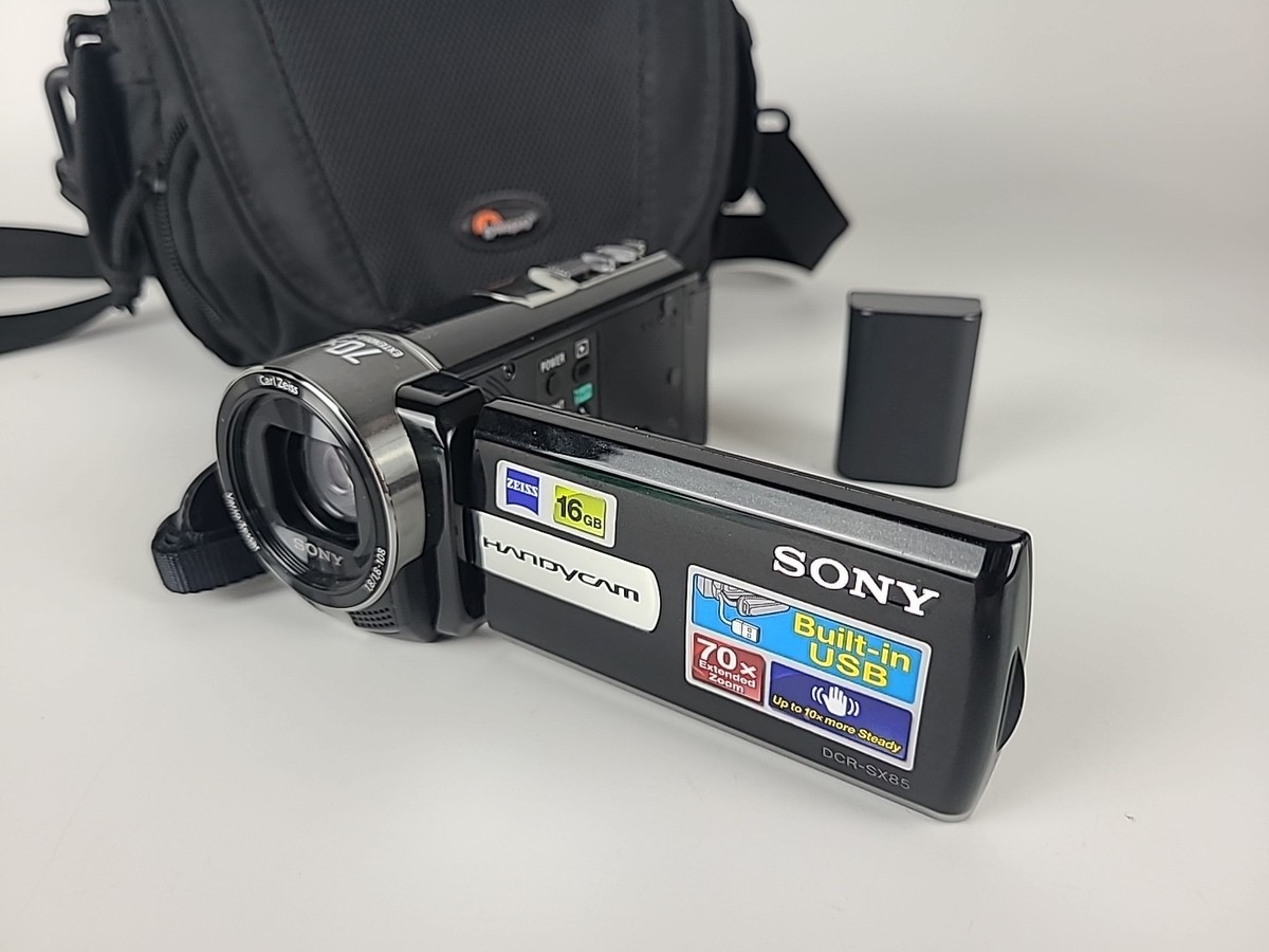 Sony DCR-SX85 Camcorder - Black for sale online | eBay Sony DCR-SX85 Camcorder - Black for sale online | eBay