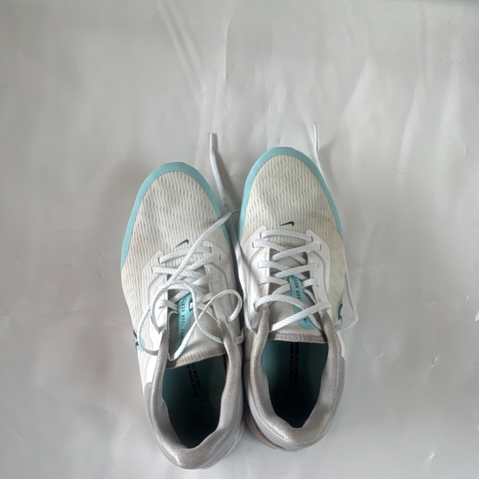 Nike Air Zoom Infinity Tour NEXT% Men's Golf Shoes White Blue DC5221-114 11