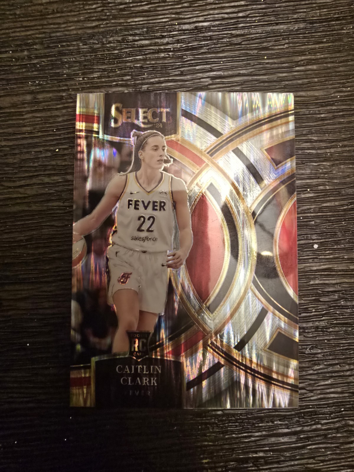 2024 Panini Select WNBA #151 Caitlin Clark Silver Flash Prizm
