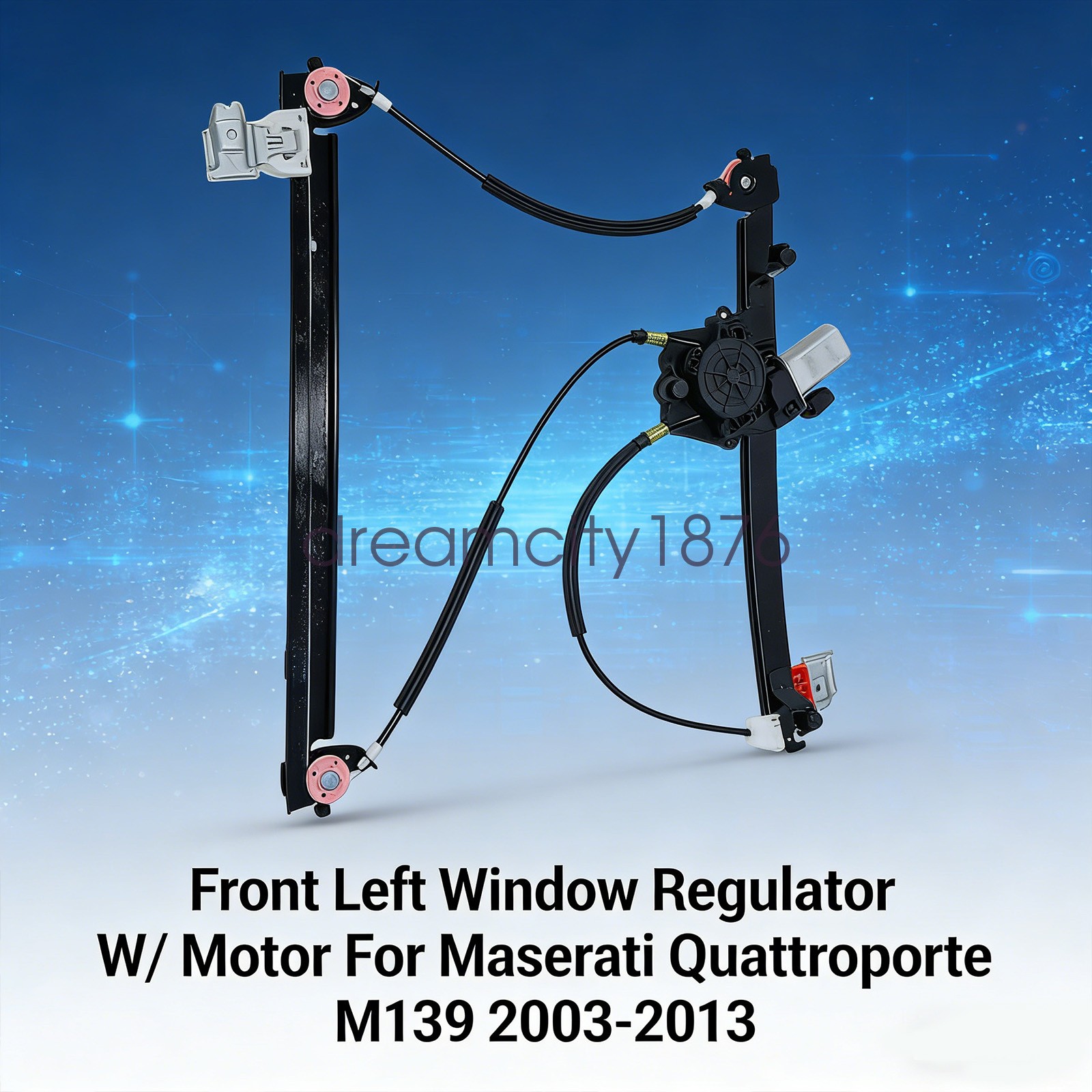 Maserati Quattroporte 2003-2013 FRONT+LEFT Window regulator P/N 66944900