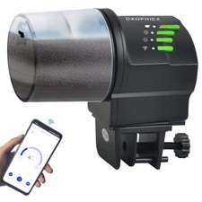 Automatic WiFi Fish Feeder - Smart Dispenser for Aquarium & Turtle Tank, Vacatio