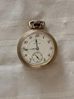 Antique 1920s Hamilton Grade 956 17 Jewel 16s Pocket Watch 10K GF J Boss Working