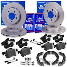 ATE BREMSSCHEIBEN+BELÄGE+HANDBREMSE VORNE+HINTEN für MERCEDES W639 VITO VIANO