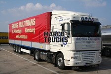 LKW Foto DAF XF 105.460 Planensattelzug Deutschland weiß STH Soyeaux Tran #c9zq