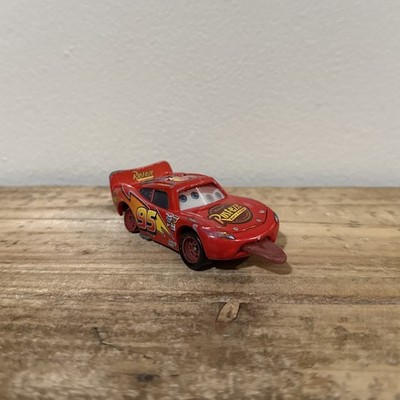 Disney Pixar Cars Finish line Lightning McQueen Look My Eyes Change Mattel